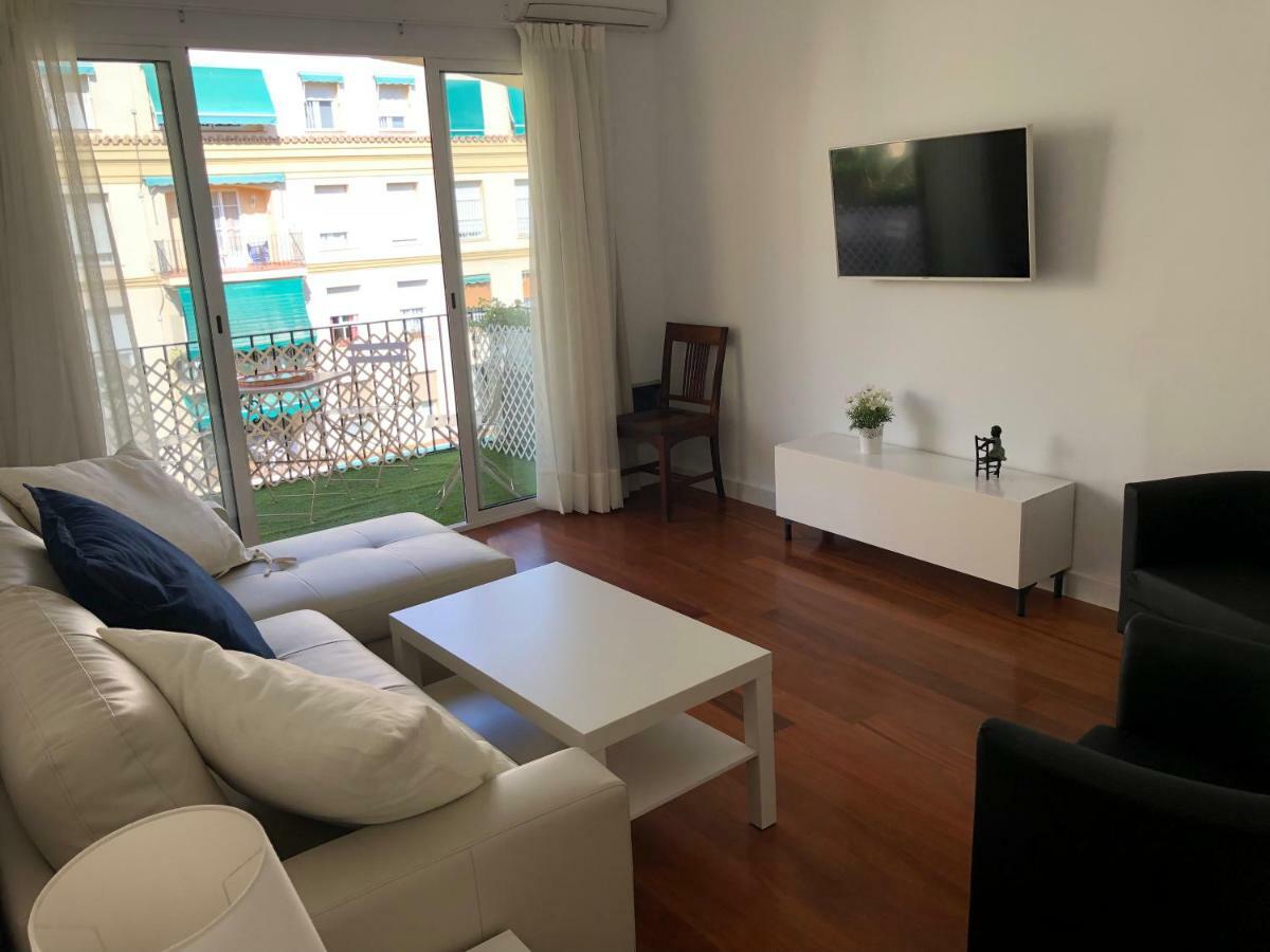 Apartamento Malagueta 1 Linea Playa Centro Málaga Kültér fotó